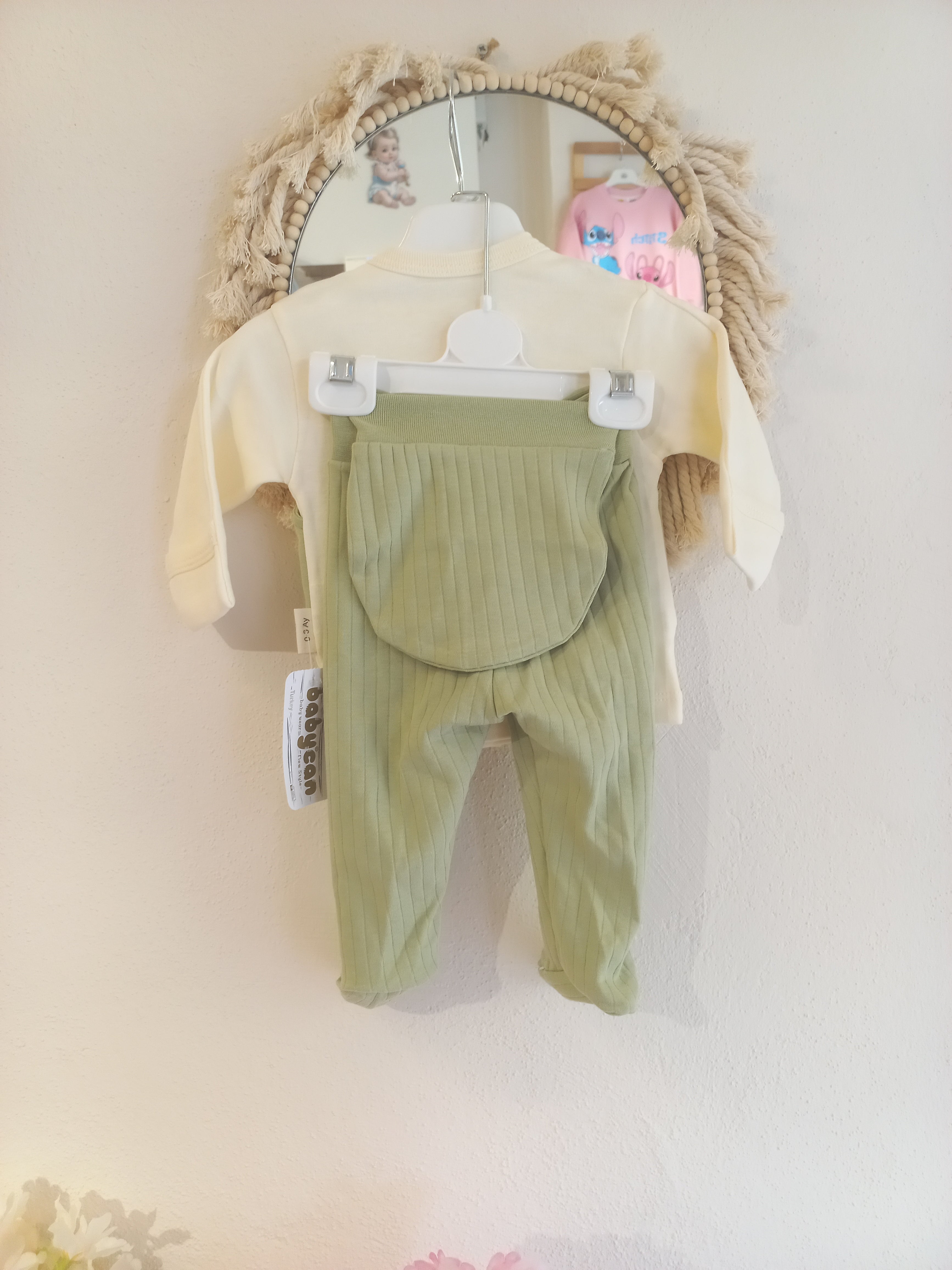 3 Parça Zıbın Takım